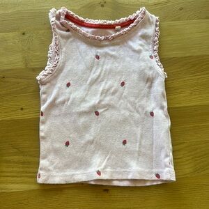 Mini Boden Strawberry Tank 3-4